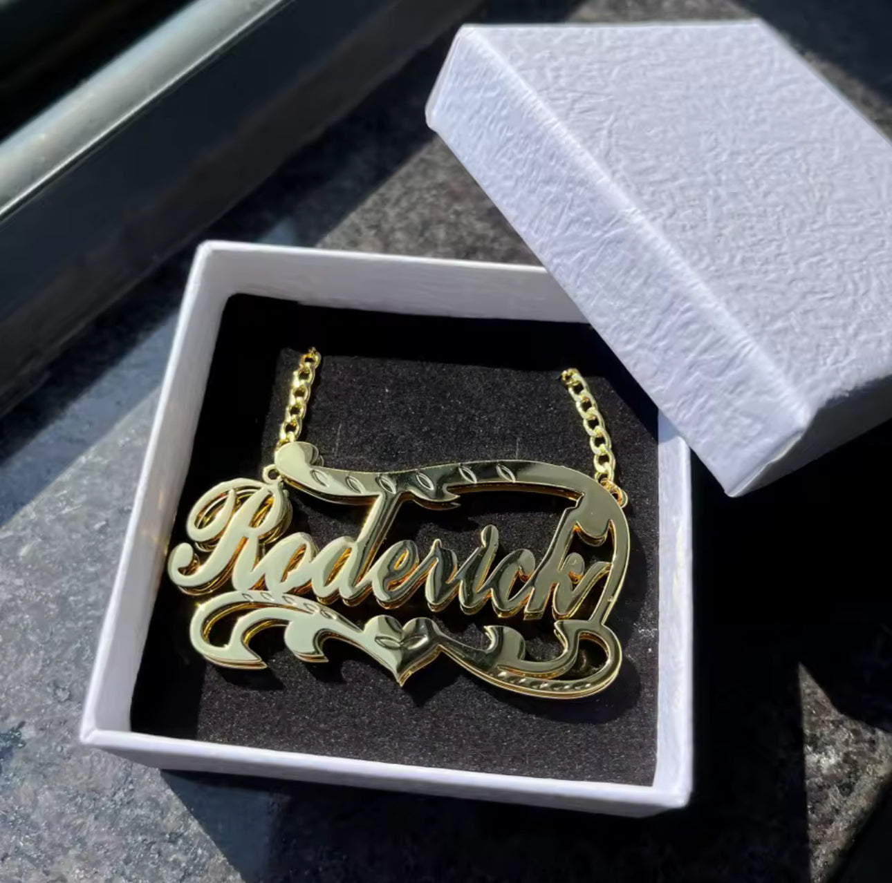 Personalized 3D Name Necklace