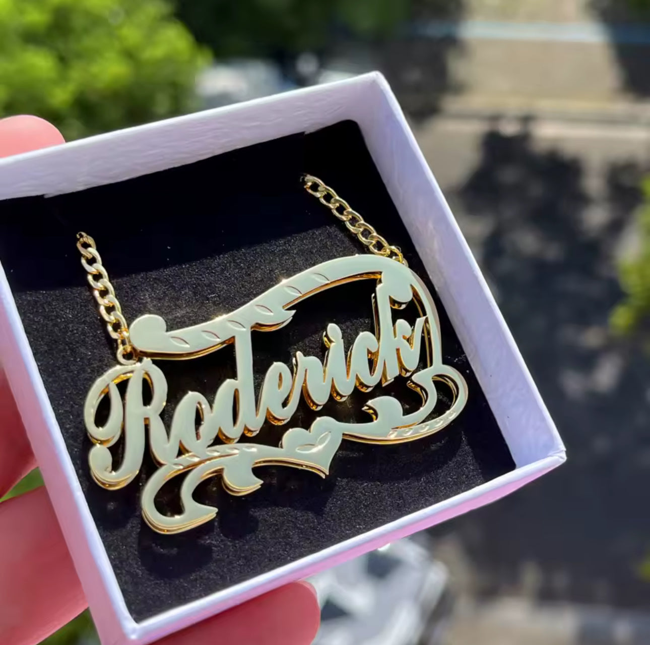 Personalized 3D Name Necklace